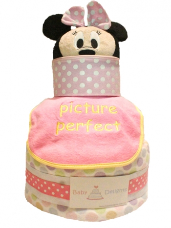 Picture of 294 Picture Perfect Minnie Diaper Cake